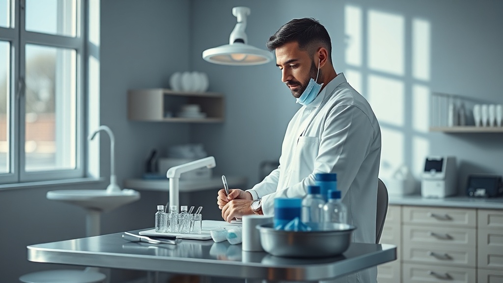 Produtividade clínica com gestão de materiais odontológicos