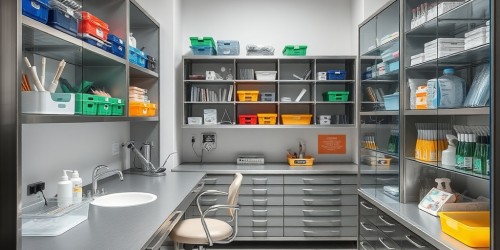 Produtividade clínica com gestão de materiais