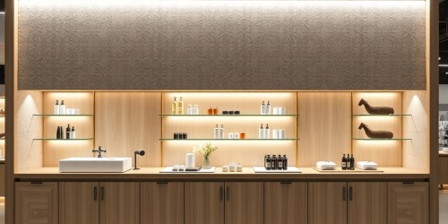 Balcão para PDV personalizado para lojas e varejo