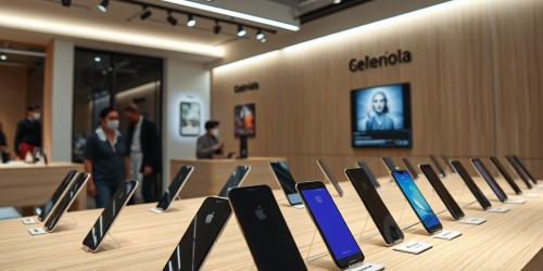 Boas práticas no uso de displays para exposição de smartphones