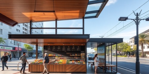 Como planejar um quiosque eficiente para alto fluxo de pessoas