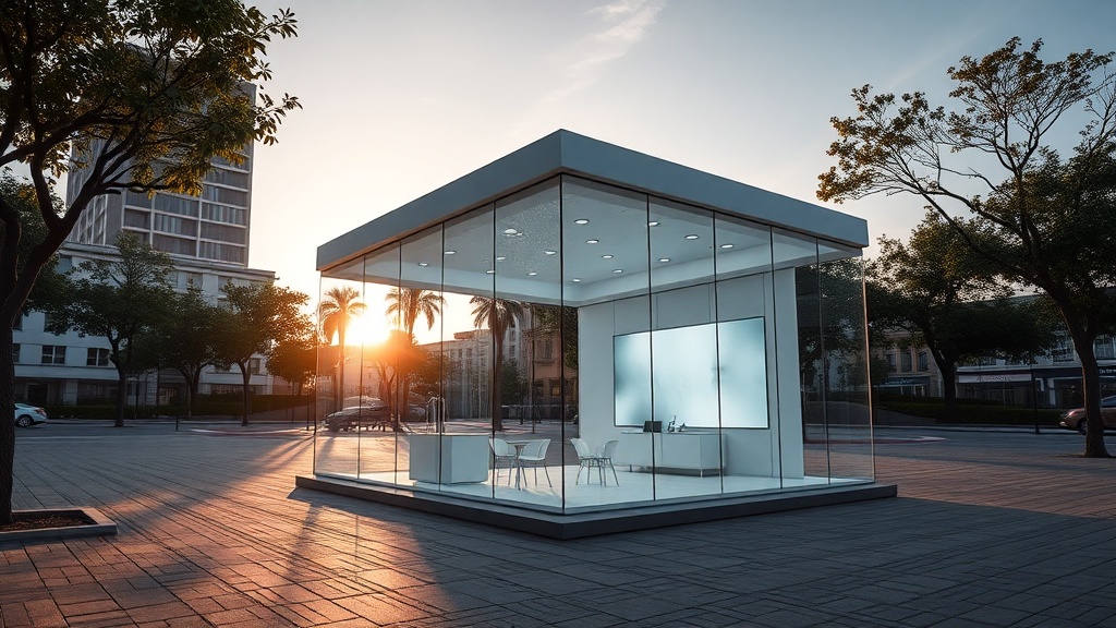 Planejando o quiosque ideal: do espaço disponível à experiência do cliente