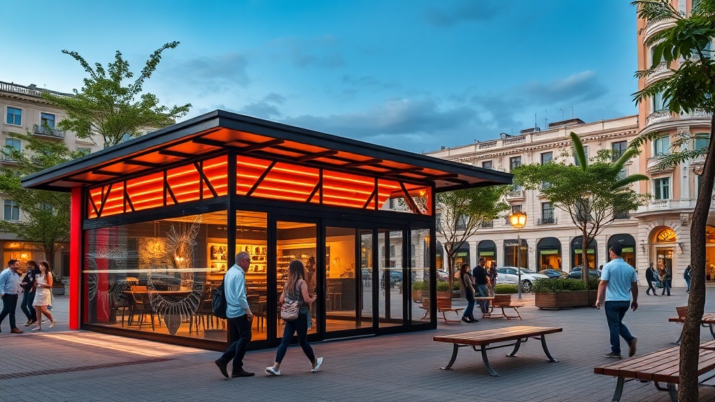 Tendências atuais em design de quiosques e comunicação visual envolvente