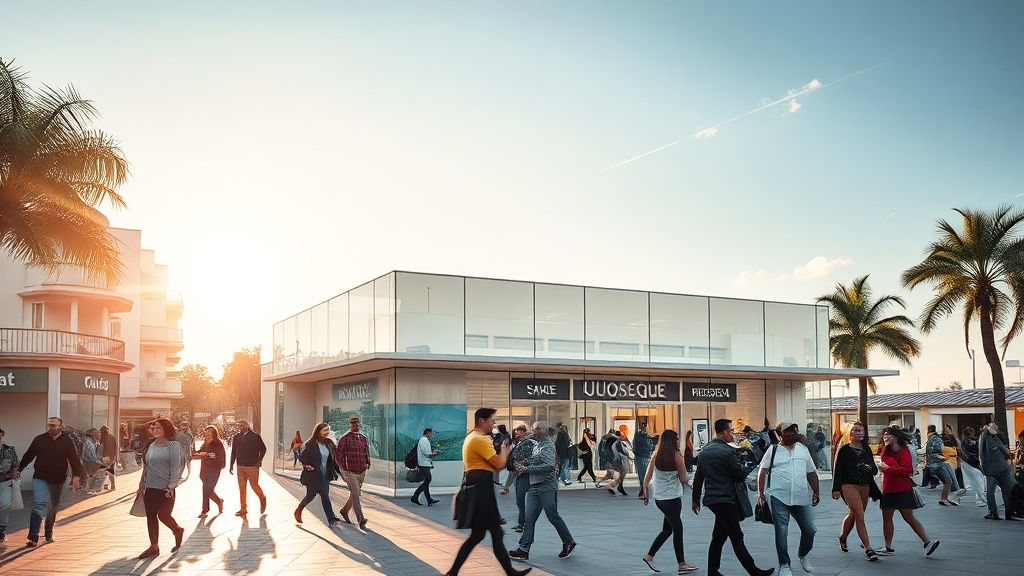 O que caracteriza um bom layout para quiosques em áreas de alto fluxo