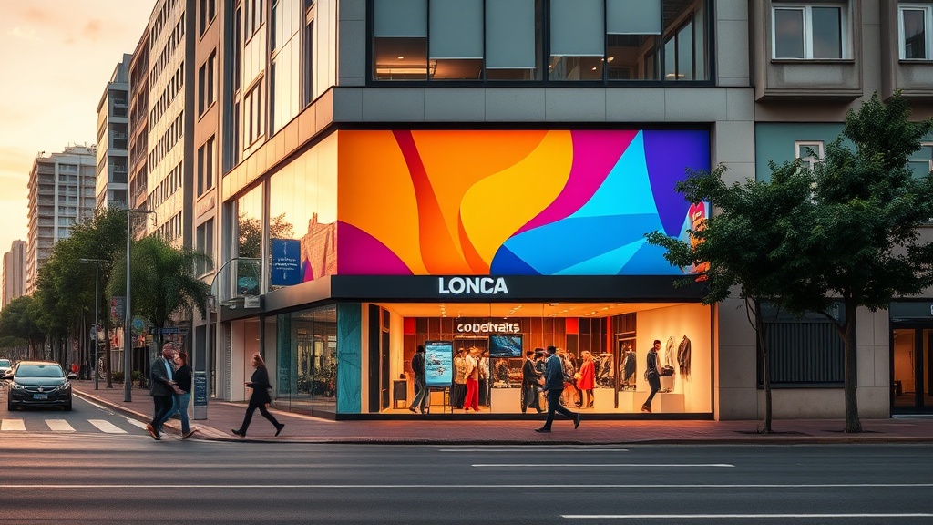 Tendências atuais em fachadas e comunicação visual nas cidades