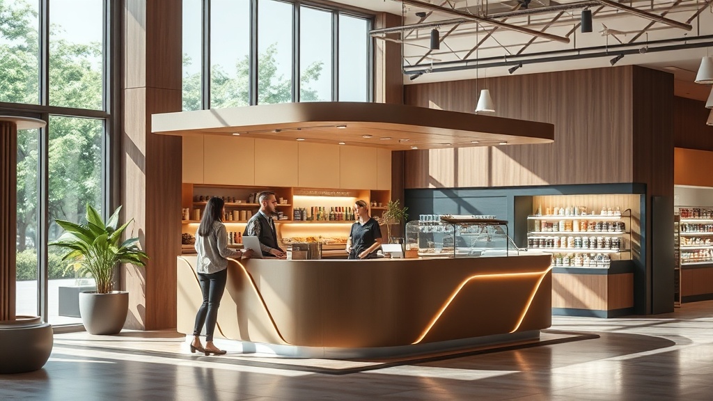 Balcões personalizados e as principais tendências de design no ponto de venda