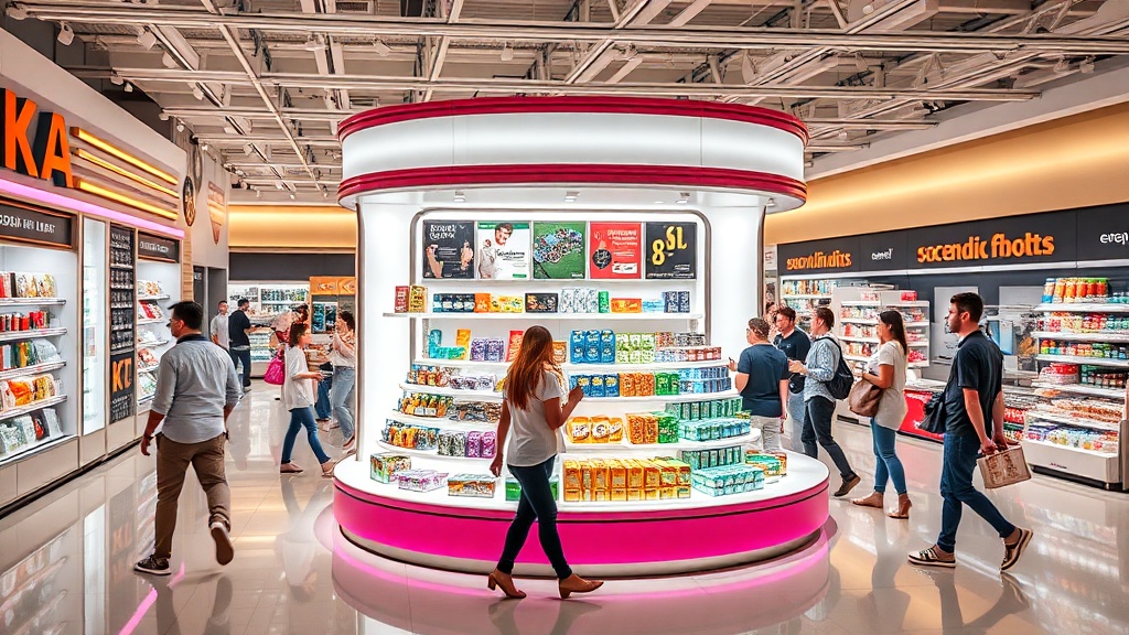 O que são displays de balcão promocionais e por que eles geram tanto resultado