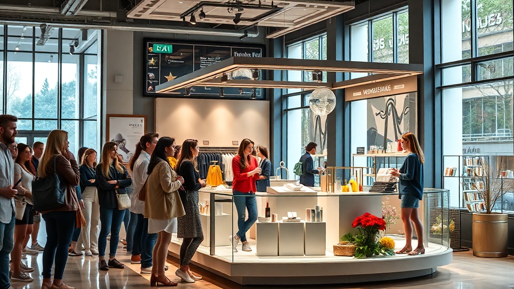 Principais formatos e materiais usados em displays de balcão e visual merchandising