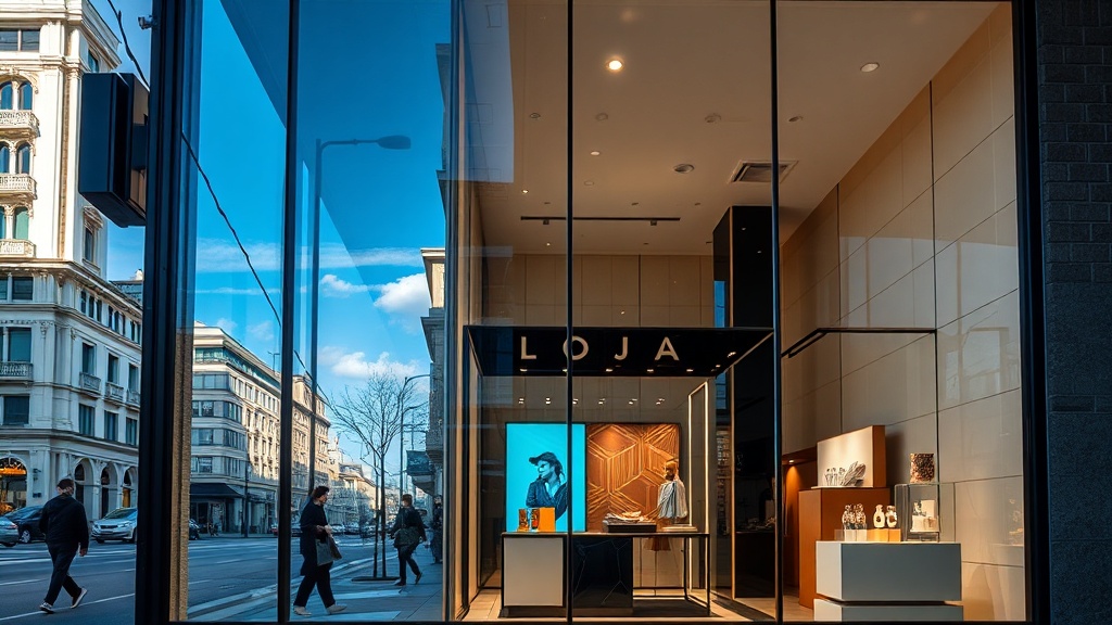 Tendências atuais em vitrines e comunicação visual no varejo