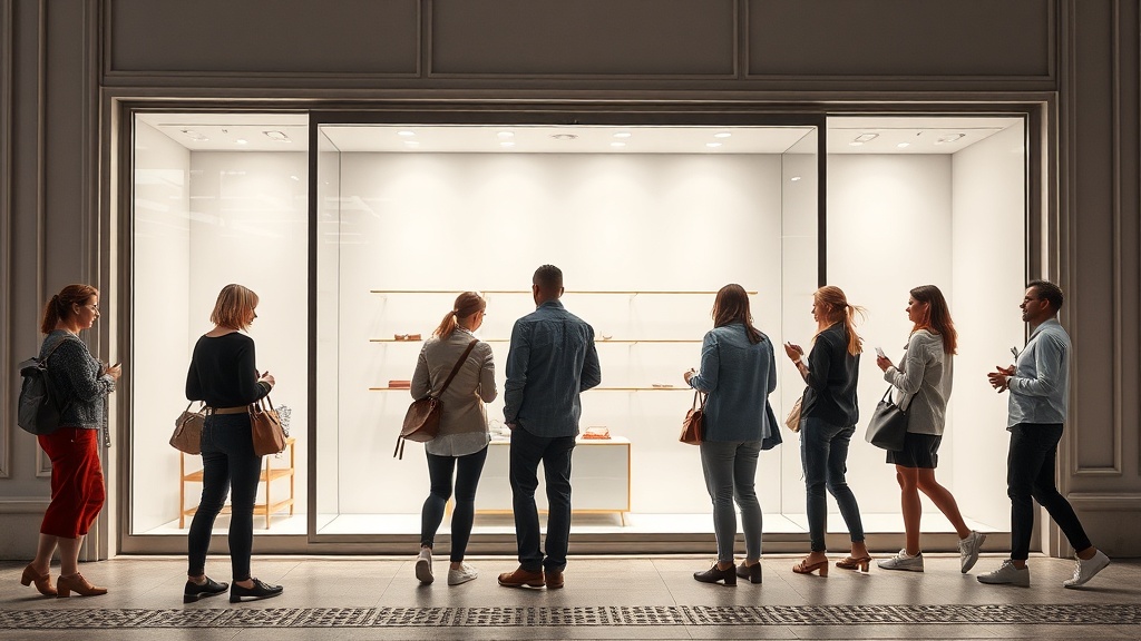 Entendendo a vitrine como o principal palco da sua marca