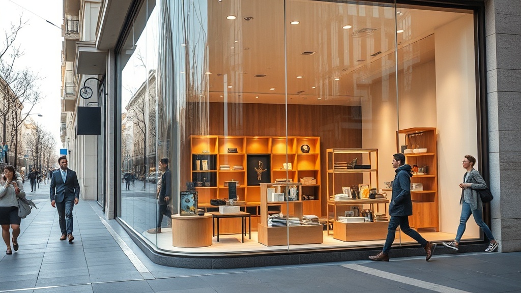 Como planejar a vitrine ideal: do espaço físico ao orçamento