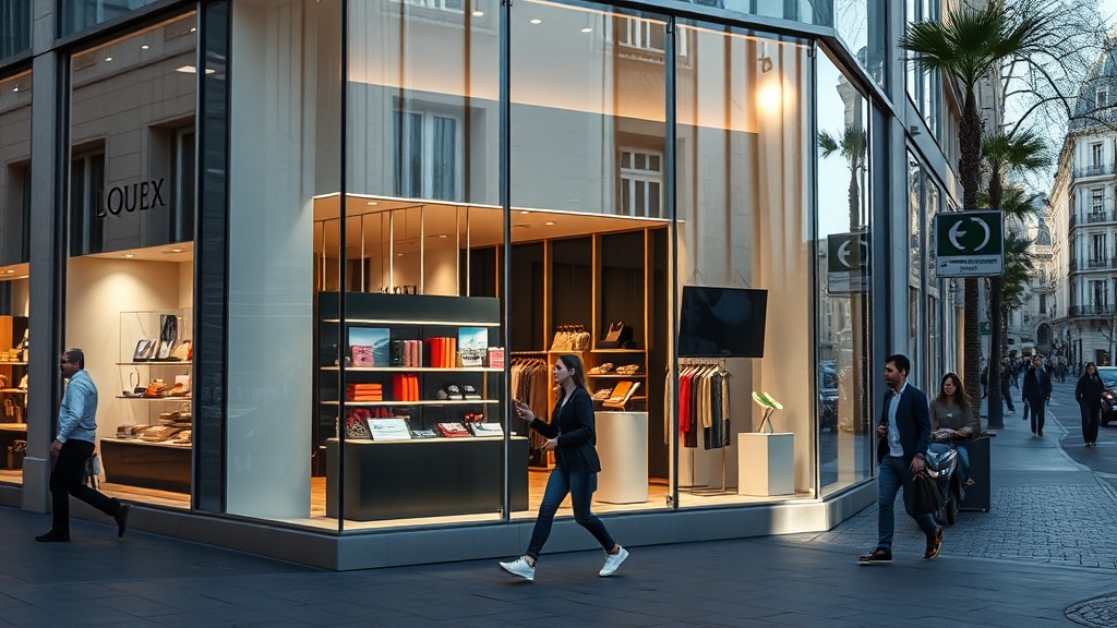 O papel da vitrine como primeiro ponto de contato com o cliente