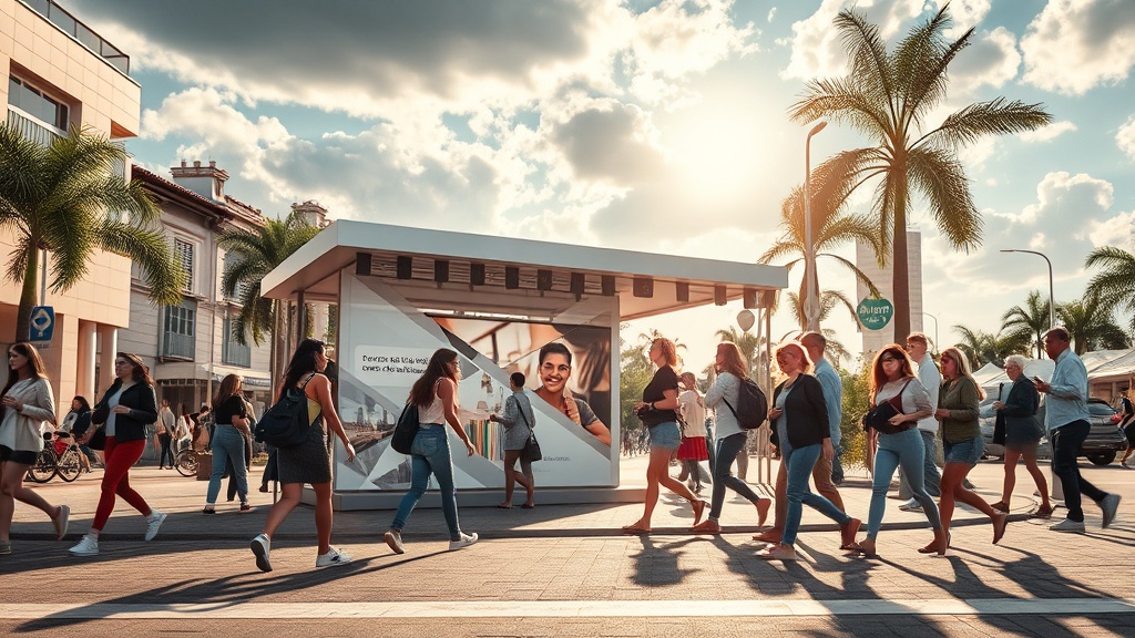 Tendências atuais em design de quiosques e comunicação visual