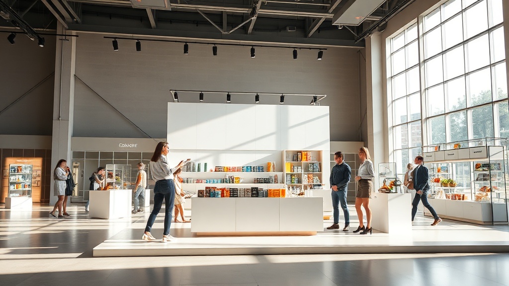 Planejando a ilha promocional ideal para o seu espaço