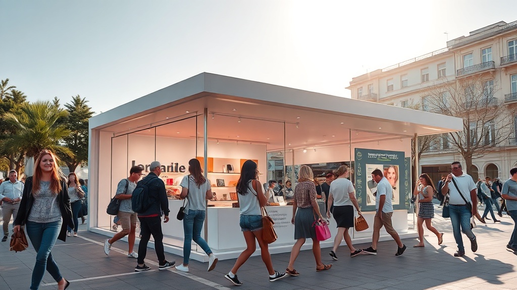 Passo a passo para planejar um quiosque promocional eficiente