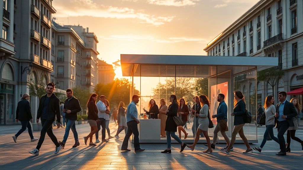 O que são quiosques promocionais e por que vão além de um simples ponto de venda
