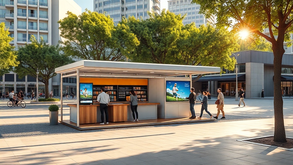 Planejamento passo a passo para montar um quiosque promocional eficiente