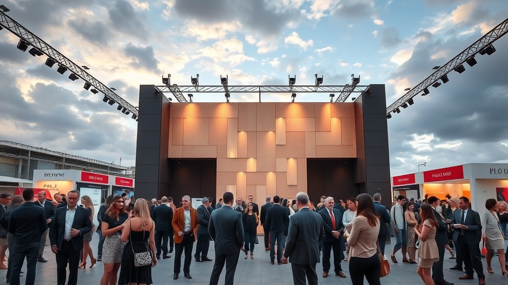 Tendências atuais em cenografia e comunicação visual para eventos