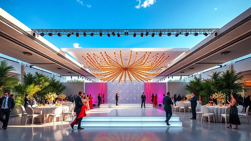 Tendências atuais em cenografia, design e comunicação visual para eventos