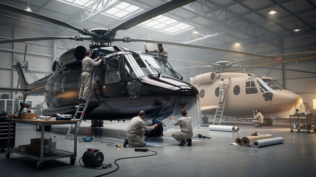 Erros comuns na hora de envelopar helicópteros e como evitá-los