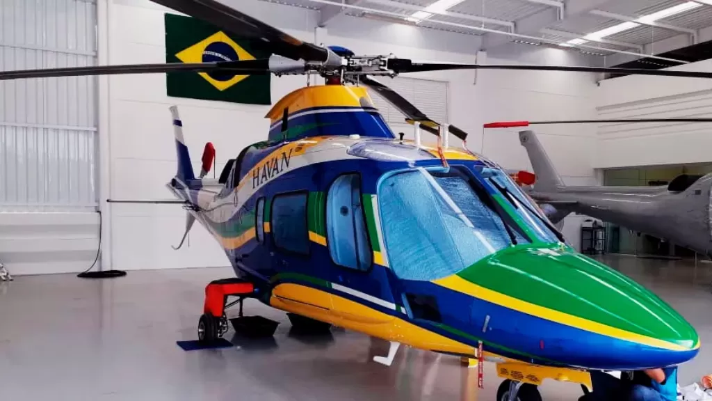 Envelopamento De Helicoptero