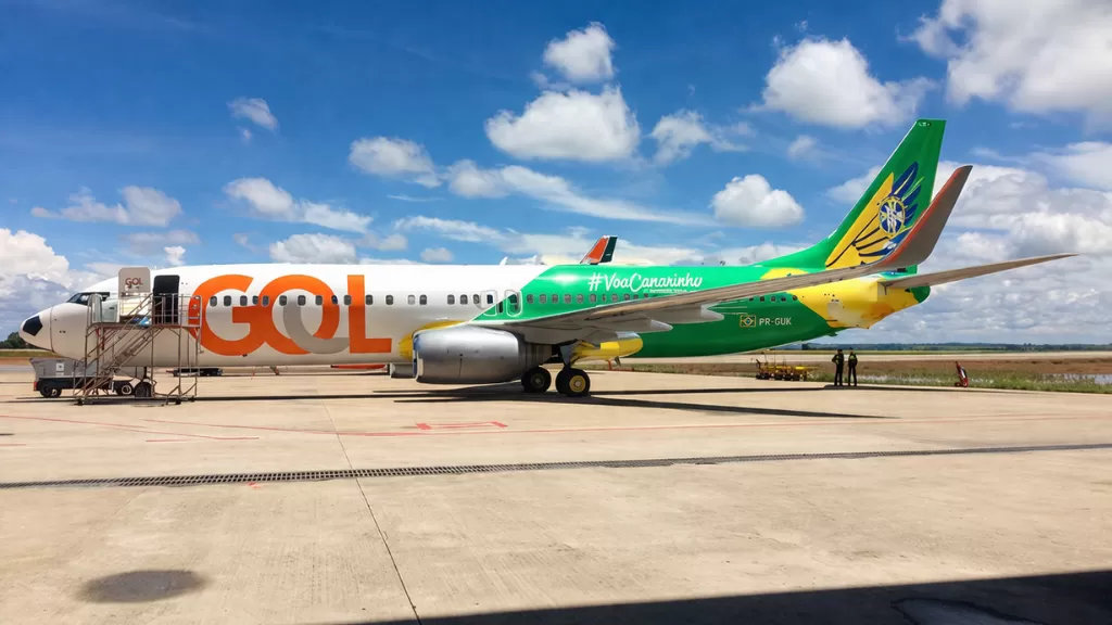 Envelopamento Gol Avião Seleleção__