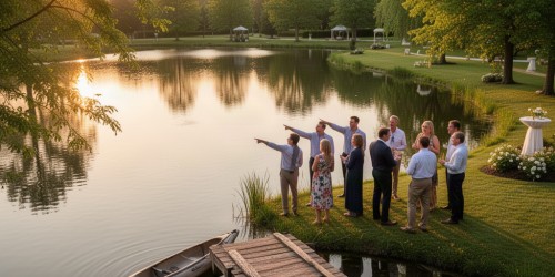Como escolher um espaço para eventos com lago